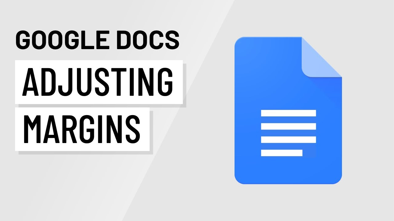 how to change margins in google docs